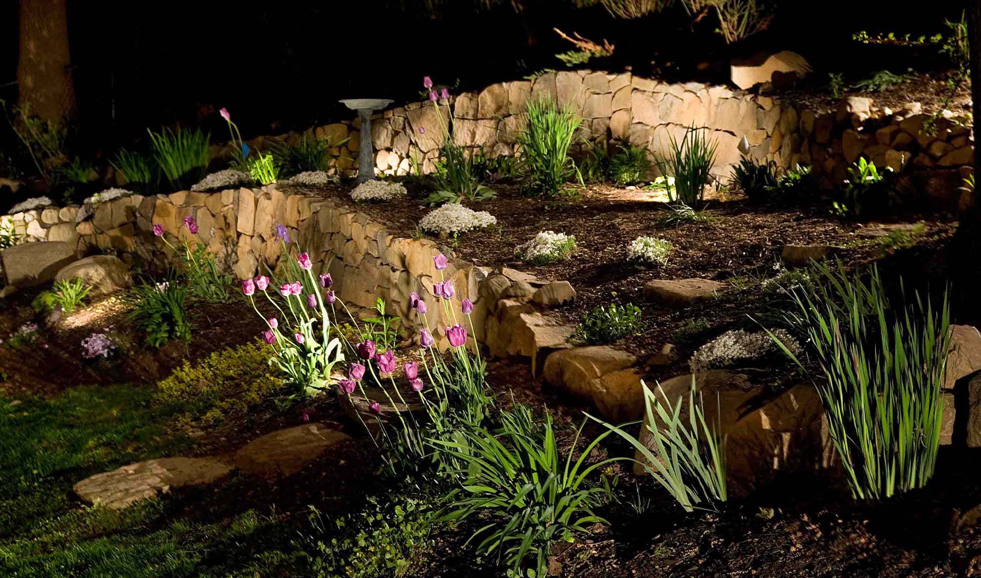 Irrigation + lighting